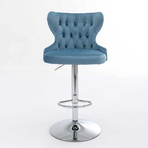LETTY MASSAGE SERV Swivel Bar Stools for Kitchen Island