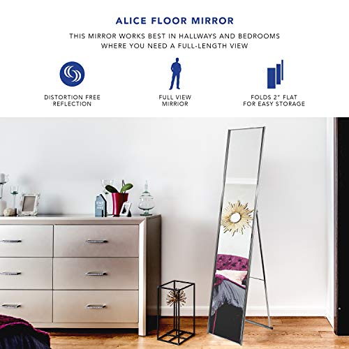 LETTY MASSAGE SERV Alice Simple, Modern Full Length Folding Mirror