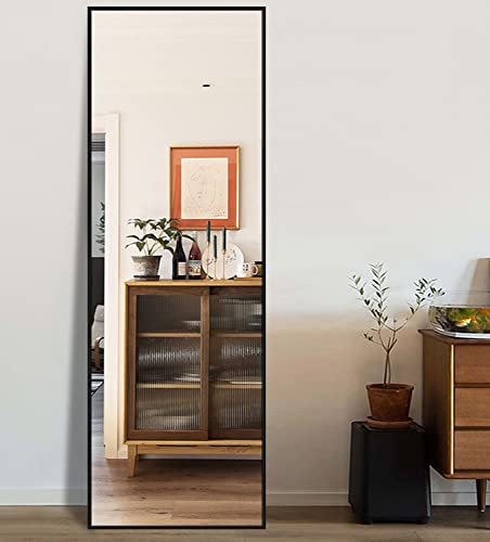 Full Length Mirror for Bedroom (Black)