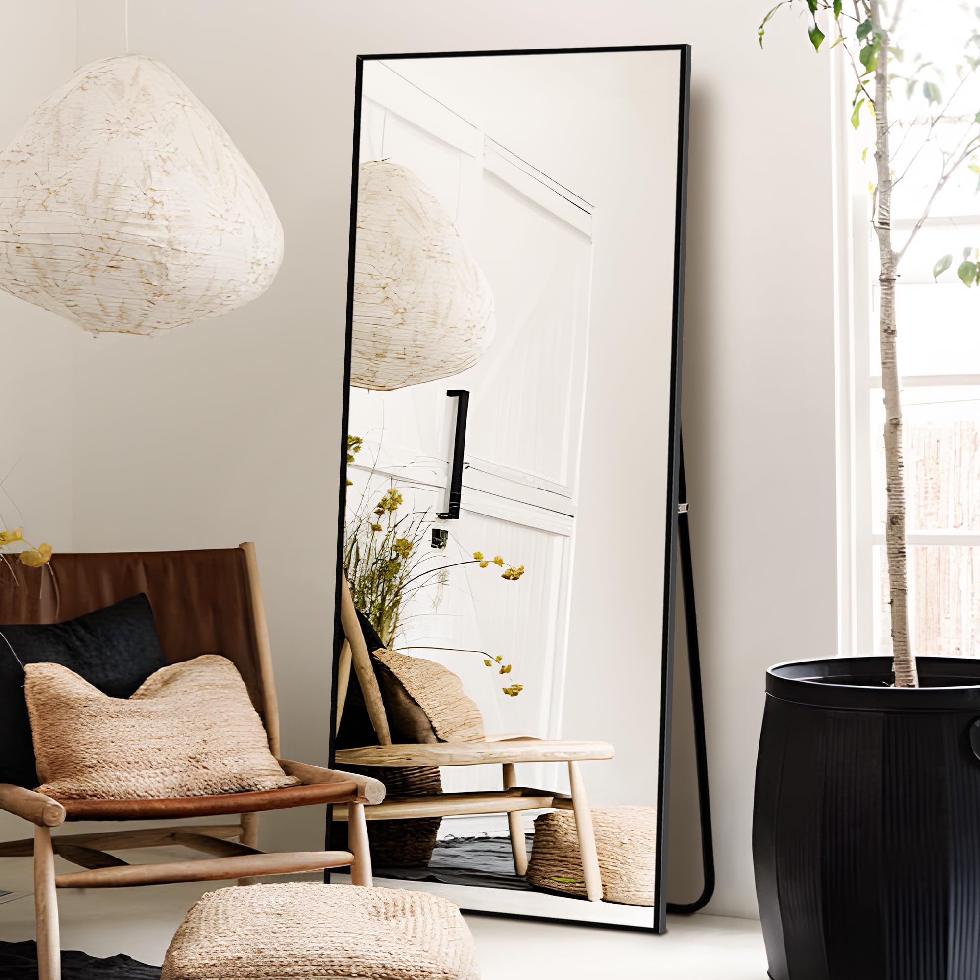 LETTY MASSAGE SERV Full Length Mirror for Bedroom, Living Room, Dressing Room